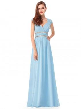 Rochie de seara Rachella Blue din Colectia de ROCHII DE SEARA