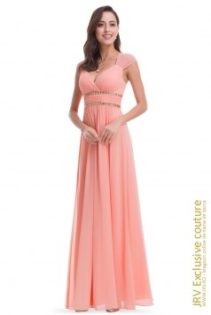 Rochie de seara Rachella Light Coral - Magazin online haine de dama Fashion