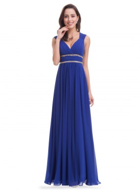 Rochie de seara Rachella Royal Blue din Colectia de ROCHII DE SEARA