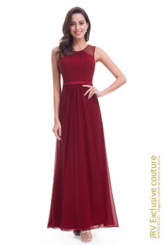 Rochie de seara Sonya Burgundy - Magazin online haine de dama Fashion