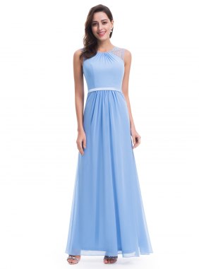 Rochie de seara Sonya Light Blue din Colectia de ROCHII DE SEARA