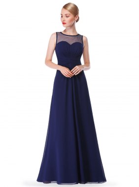 Rochie de seara Aeron Dark Blue din Colectia de ROCHII DE SEARA