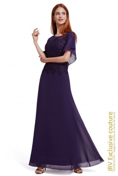 Rochie de seara Anemona Purple - Magazin online haine de dama Fashion
