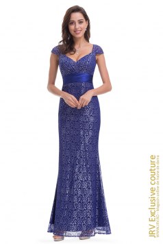 Rochie de seara Yolanda Blue - Magazin online haine de dama Fashion