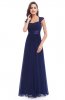 ROCHII DE SEARA - Rochie eleganta Amelye Dark Blue
