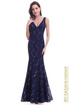 Rochie de ocazie Lyna Dark Blue - Magazin online haine de dama Fashion