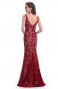 ROCHII DE SEARA - Rochie de seara Cassandra Burgundi