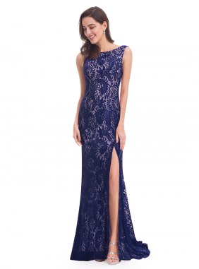 Rochie de seara Cassandra Dark Blue din Colectia de ROCHII DE SEARA