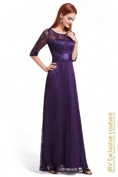 Rochie de seara Ingrid Purple - Magazin online haine de dama Fashion