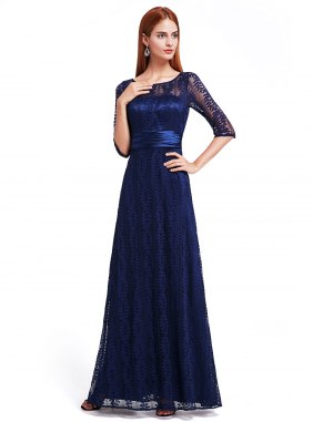 Rochie de seara Ingrid Dark Blue din Colectia de ROCHII DE SEARA