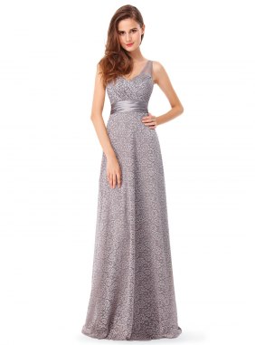 Rochie de seara Abree Grey din Colectia de ROCHII DE SEARA