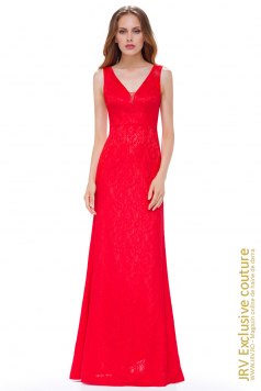 Rochie de seara Lety Red - Magazin online haine de dama Fashion