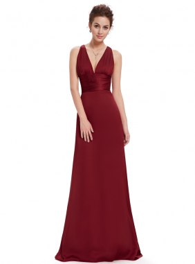 Rochie de seara Ayana Burgundy din Colectia de ROCHII DE SEARA