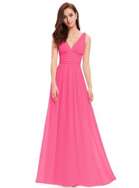 Rochie de seara Amely Strong Pink din Colectia de ROCHII DE SEARA