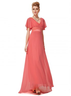 Rochie de bal Juliette Coral din Colectia de ROCHII DE SEARA