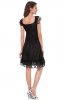 SCOASE DIN STOC - Rochie cocktail Fayda Black
