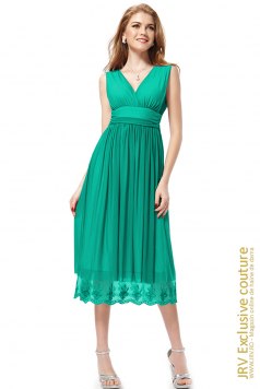Rochie eleganta Darja Green - Magazin online haine de dama Fashion