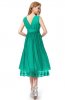ROCHII RETRO - Rochie eleganta Darja Green
