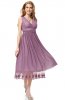 ROCHII RETRO - Rochie eleganta Darja Purple
