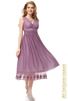 Rochie eleganta Darja Purple - Magazin online haine de dama Fashion