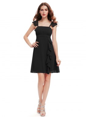 Rochie cocktail Maja Black din Colectia de ROCHII DE SEARA