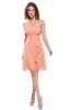 SCOASE DIN STOC - Rochie cocktail Maja Peach