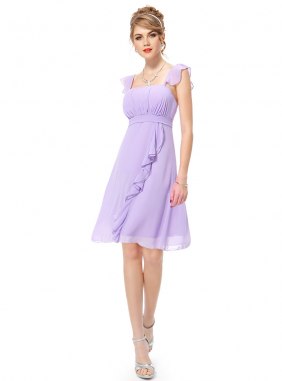 Rochie cocktail Maja Light Purple din Colectia de ROCHII DE SEARA