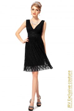 Rochie eleganta Josephine Black - Magazin online haine de dama Fashion