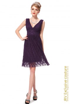 Rochie eleganta Josephine Purple - Magazin online haine de dama Fashion