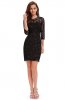 ROCHII DE SEARA - Rochie cocktail Margot Black