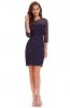 ROCHII DE SEARA - Rochie cocktail Margot Purple