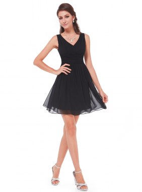 Rochie cocktail Bridy Black din Colectia de ROCHII DE SEARA