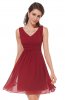 ROCHII DE SEARA - Rochie cocktail Bridy Burgundi