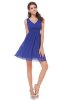 ROCHII DE SEARA - Rochie cocktail Bridy Blue