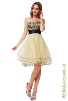 Rochie cocktail Mirage Yellow - Magazin online haine de dama Fashion