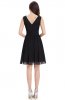 ROCHII DE SEARA - Rochie cocktail Selyna Black