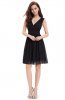 ROCHII DE SEARA - Rochie cocktail Selyna Black