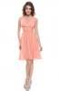 ROCHII DE SEARA - Rochie cocktail Selyna Peach