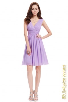 Rochie cocktail Selyna Light Purple - Magazin online haine de dama Fashion