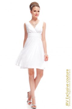 Rochie cocktail Selyna White - Magazin online haine de dama Fashion