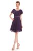 ROCHII DE SEARA - Rochie cocktail Eryka Dark Purple