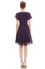 ROCHII DE SEARA - Rochie cocktail Eryka Dark Purple