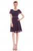 ROCHII DE SEARA - Rochie cocktail Eryka Dark Purple