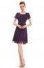 ROCHII DE SEARA - Rochie cocktail Eryka Dark Purple