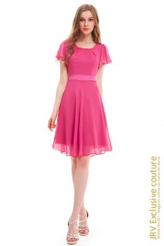 Rochie cocktail Eryka Pink - Magazin online haine de dama Fashion