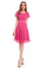 ROCHII DE SEARA - Rochie cocktail Eryka Pink