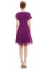 ROCHII DE SEARA - Rochie cocktail Eryka Purple