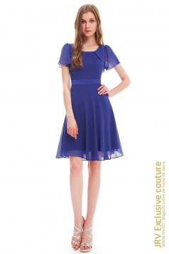 Rochie cocktail Eryka Blue - Magazin online haine de dama Fashion