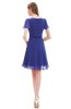 ROCHII DE SEARA - Rochie cocktail Eryka Blue