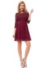ROCHII DE SEARA - Rochie cocktail Edina Burgundi
